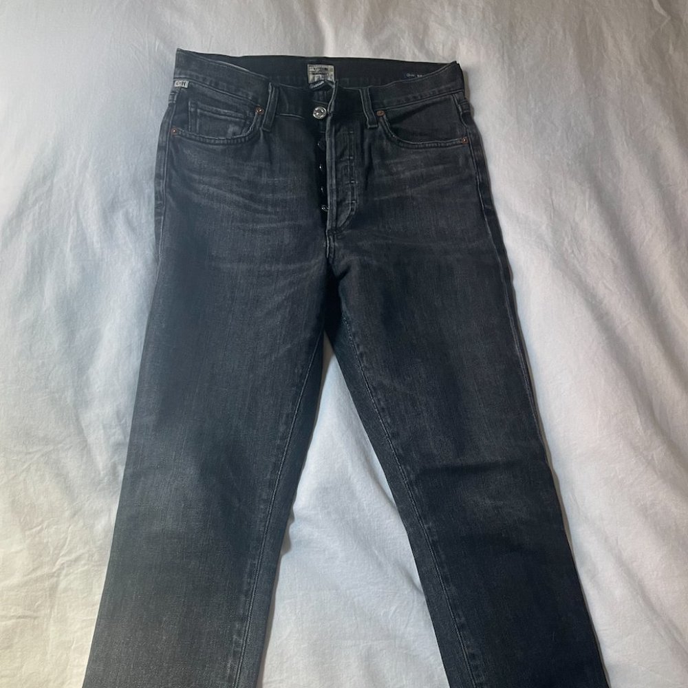 Citizens of Humanity Olivia high rise slim ankle denim